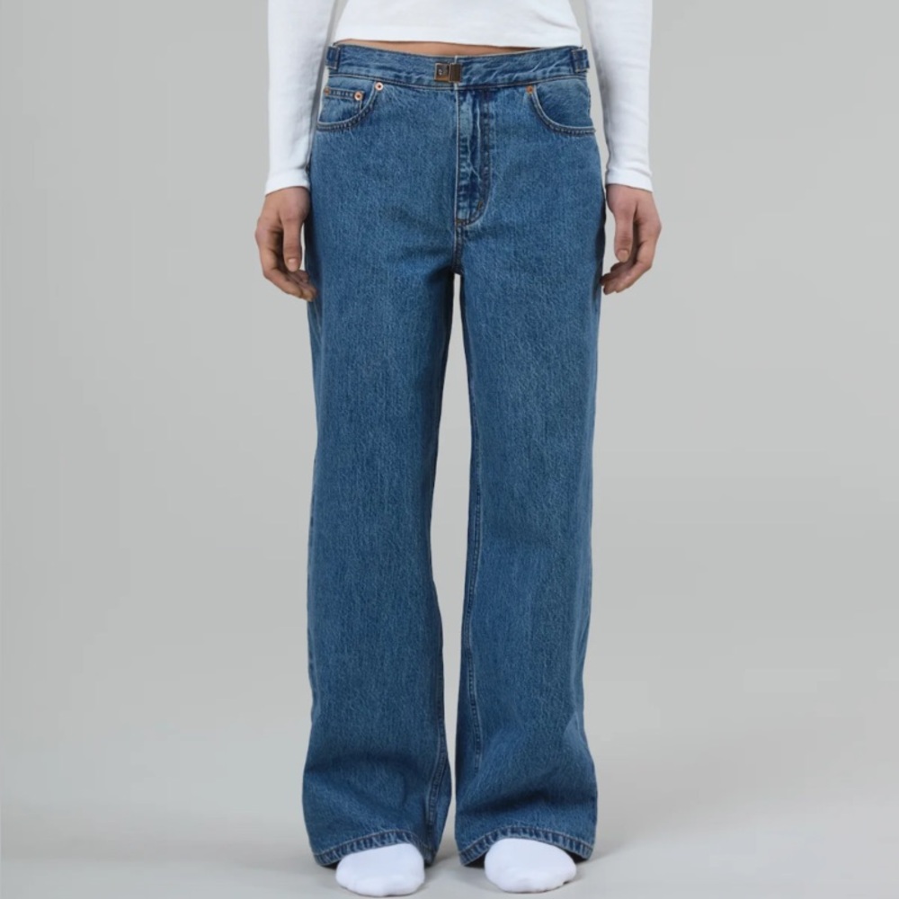 NWT Still Here Buckle Jean in Classic Blue Women's Jeans Sz 29